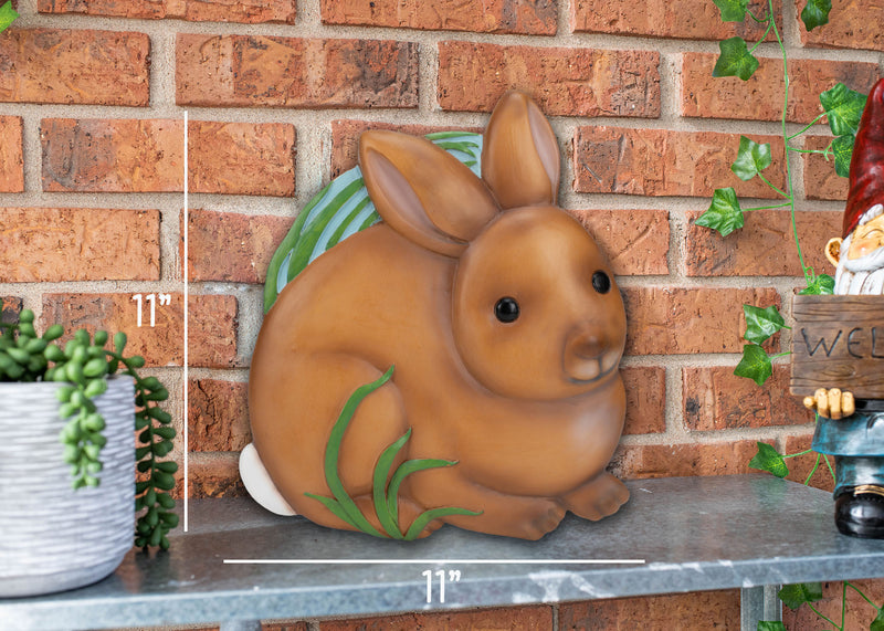 Nat & Jules Bunny Full Color 11 inch Resin Stepping Stone