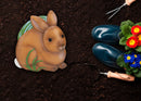 Nat & Jules Bunny Full Color 11 inch Resin Stepping Stone