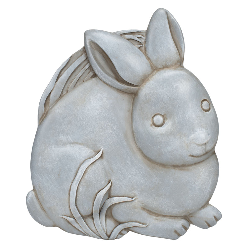 Nat & Jules Bunny Stone Color 11 inch Resin Stepping Stone