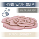 Nat & Jules Rose Pink 12 inch Resin Stone Decorative Stepping Stone