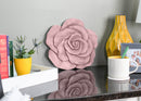 Nat & Jules Rose Pink 12 inch Resin Stone Decorative Stepping Stone