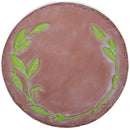 Nat & Jules Leaves Green 12 inch Resin Stone Decorative Stepping Stone