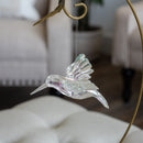 DEMDACO Hummingbird Iridescent Clear 3 Inch Acrylic Seasonal Hanging Figurine Ornament