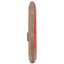 DEMDACO Heart Valentines Festive Distressed Red 7 x 6 Paulownia Wood Magnetic Token