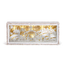 Nativity Scene White LED Light Up 12 x 5 Inch Wood Tabletop Box Figure