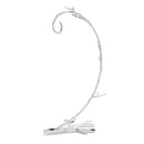 DEMDACO Tree Branch Winter White 13 x 4 Iron Metal Holiday Ornament Display Stand