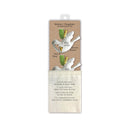 Mom and Daughter Silver 4 x 2 Metal Holiday One to Keep and Share Ornaments Set
