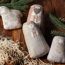 DEMDACO Plush Soft Cream 6 x 4 Linen Fabric Holiday Nativity Figurine Set of 4