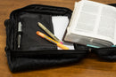 Names of Jesus Handbag Style Bible Cover - Black - Large