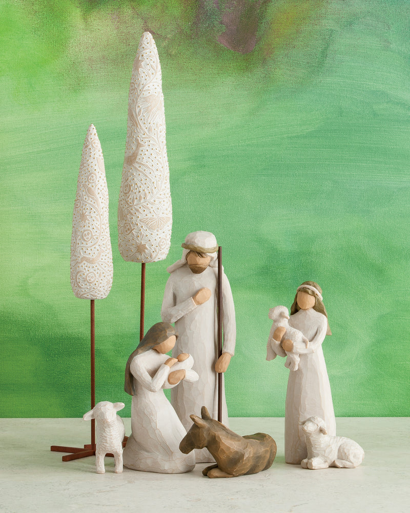 Willow Tree Nativity, Sculpted Hand-Painted Nativity Figures, 6-Piece