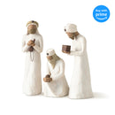 Willow Tree The Three Wisemen, Sculpted Hand-Painted Nativity Figures, 3-Piece Set