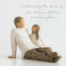 Willow Tree Father and Daughter, Sculpted Hand-Painted Figure