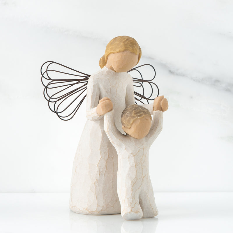 Willow Tree Guardian Angel, Sculpted Hand-Painted Figure