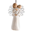 Willow Tree Angels Embrace Ornament, Sculpted Hand-Painted Figure