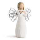 Willow Tree Sign for Love Angel Hand Painted Sculpture Figure