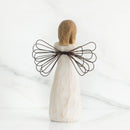 Willow Tree Sign for Love Angel Hand Painted Sculpture Figure