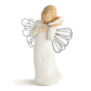 Willow Tree Thinking of You Angel, Sculpted Hand-Painted Figure