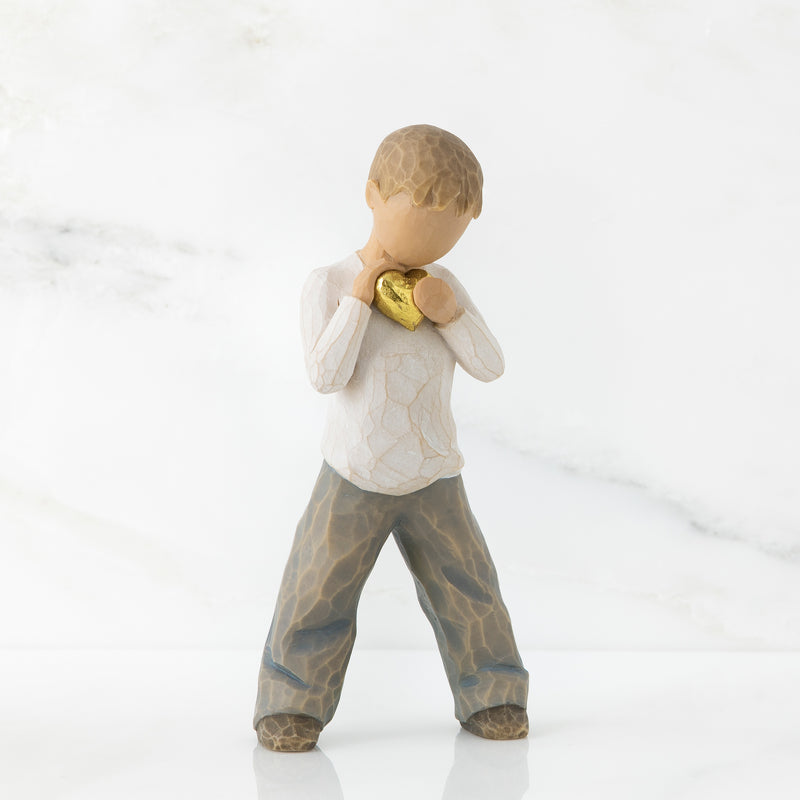 Willow Tree Heart of Gold, Sculpted Hand-Painted Figure