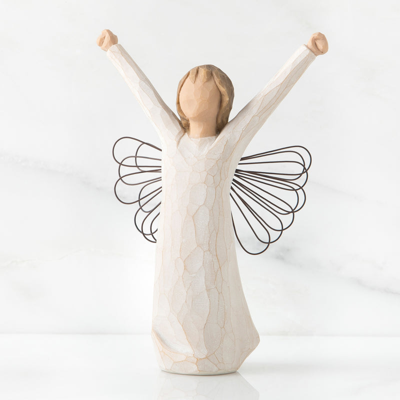Willow Tree Courage Angel, Sculpted Hand-Painted Figure