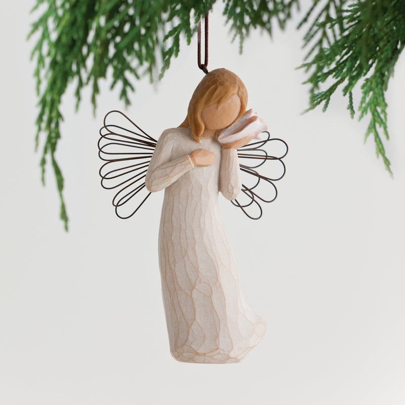 Willow Tree Thinking of You Ornament, Sculpted Hand-Painted Figure