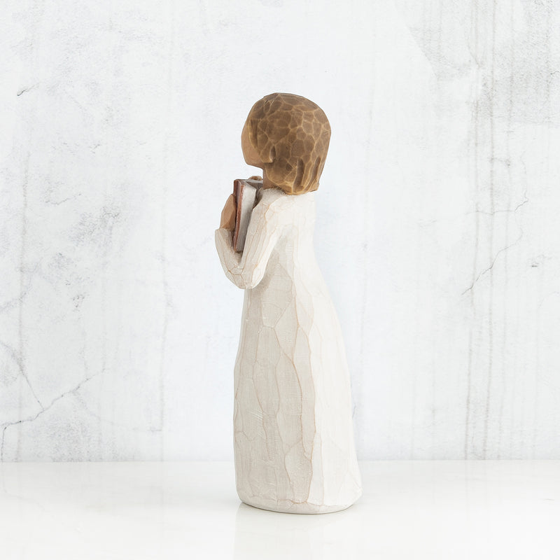 Willow Tree Love of Learning, Sculpted Hand-Painted Figure