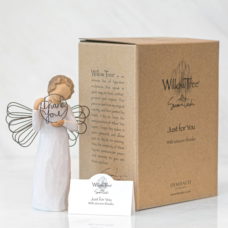 Willow Tree Just for You Angel, Sculpted Hand-Painted Figure