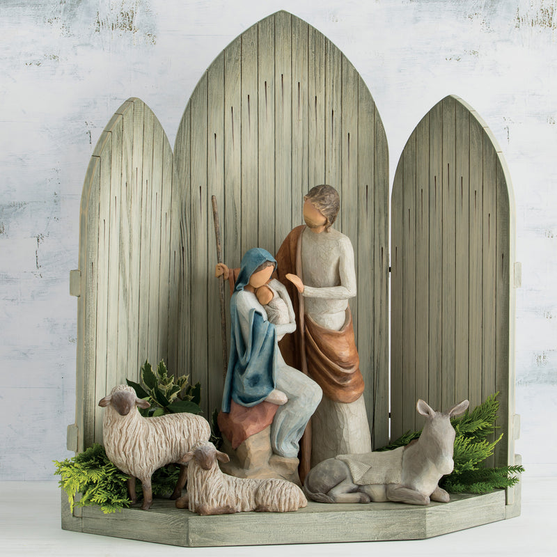 Willow Tree The Christmas Story, Sculpted Hand-Painted Nativity Figures