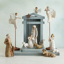 Willow Tree Ox and Goat, Sculpted Hand-Painted Nativity Figures, 2-Piece Set
