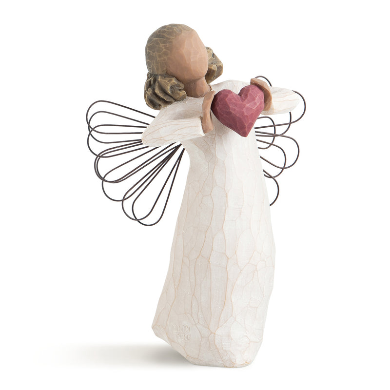 Willow Tree with Love Angel, Sculpted Hand-Painted Figure