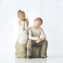 Willow Tree Brother and Sister, Sculpted Hand-Painted Figure