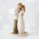 Willow Tree Promise, sculpted hand-painted cake topper