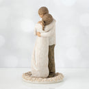 Willow Tree Promise, sculpted hand-painted cake topper