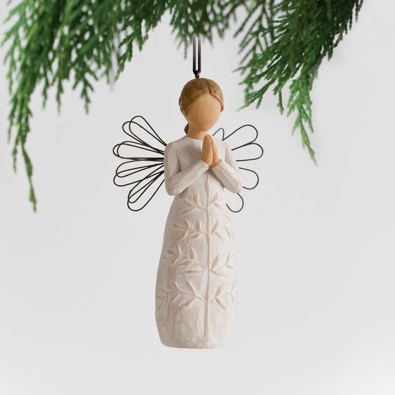 Willow Tree a Tree, a Prayer Ornament, Sculpted Hand-Painted Figure