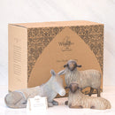 Willow Tree Gentle Animals of The Stable for The Christmas Story, Sculpted Hand-Painted Nativity Figures, 3-Piece Set