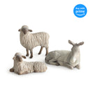 Willow Tree Gentle Animals of The Stable for The Christmas Story, Sculpted Hand-Painted Nativity Figures, 3-Piece Set