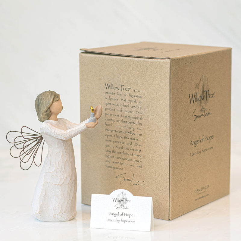 Willow Tree Angel of Hope, Sculpted Hand-Painted Figure