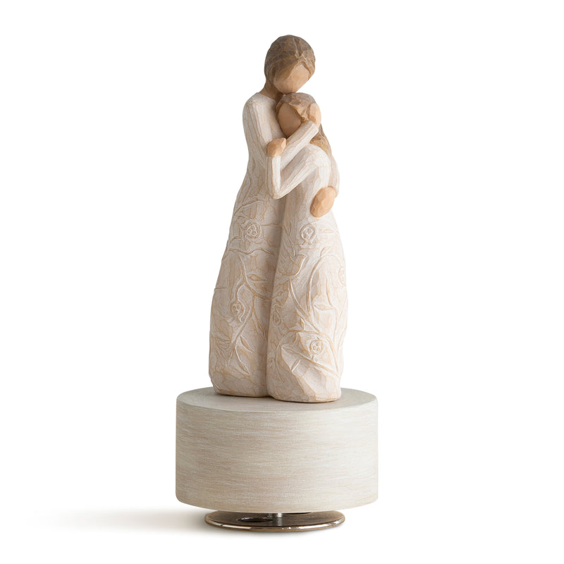 Willow Tree Close to me Musical, Sculpted Hand-Painted Musical Figure