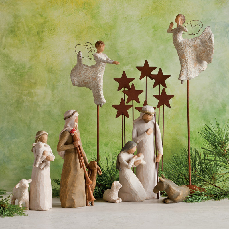 Willow Tree Song of Joy Angel, Sculpted Hand-Painted Figure