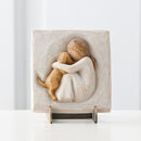 Willow Tree True Plaque, Sculpted Hand-Painted bas Relief