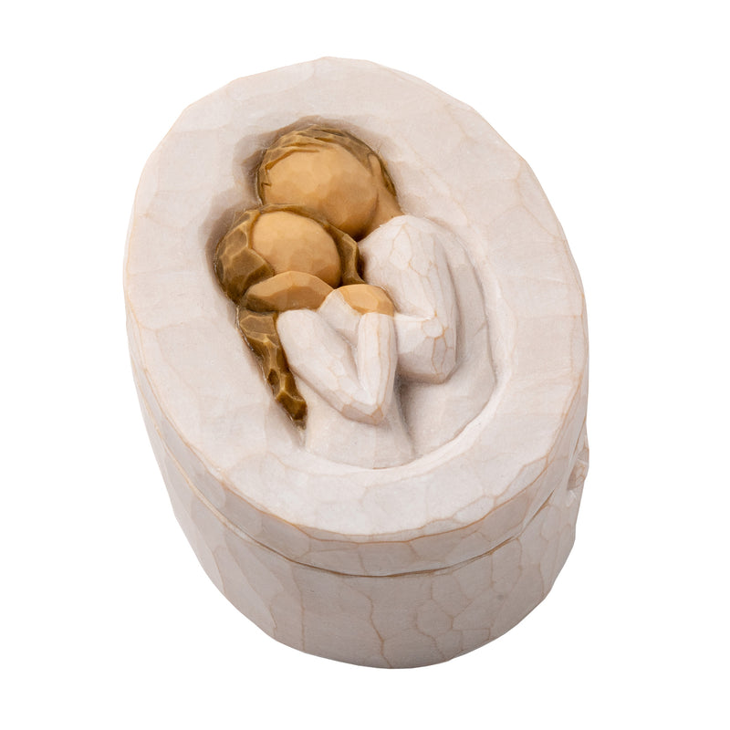 Willow Tree Embrace, Sculpted Hand-Painted Keepsake Box