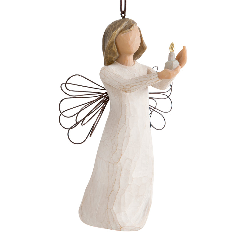 Willow Tree Angel of Hope Ornament, Sculpted Hand-Painted Figure