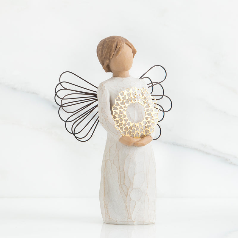 Willow Tree Sweetheart Angel, Sculpted Hand-Painted Figure