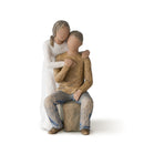 Willow Tree You and Me (Darker Skin Tone & Hair Color), Sculpted Hand-Painted Figure