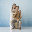 Willow Tree You and Me (Darker Skin Tone & Hair Color), Sculpted Hand-Painted Figure