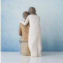 Willow Tree You and Me (Darker Skin Tone & Hair Color), Sculpted Hand-Painted Figure