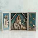 Willow Tree Starry Night Nativity, Sculpted Hand-Painted Nativity Triptych