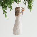 Willow Tree Soar Ornament, Sculpted Hand-Painted Figure