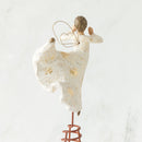 Willow Tree Song of Joy Tree Topper, Sculpted Hand-Painted Figure