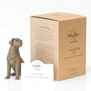 Willow Tree Love My Dog (Dark), Sculpted Hand-Painted Figure