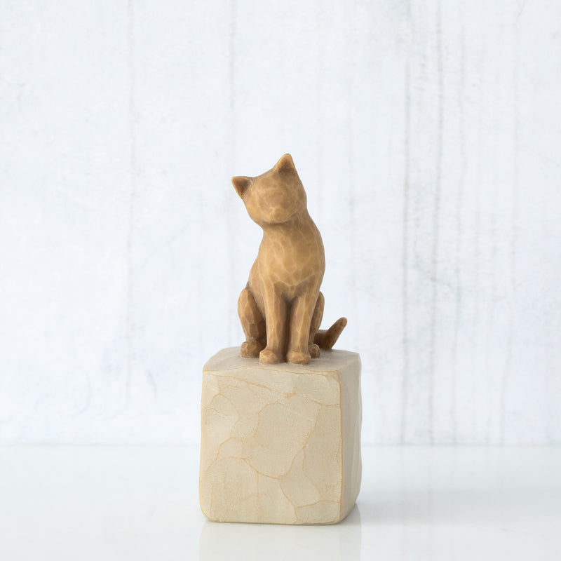 Willow Tree Love My Cat (Light), Sculpted Hand-Painted Figure